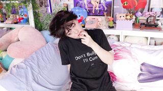 GOTH BUNNY WANTS DADDY TO FUCK HIS ASS! (FEMBOY POV) -