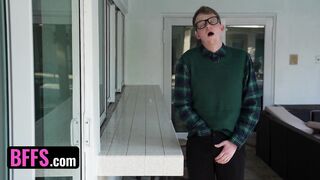 Virgin Peeping Tom Gets The Best Fuck Of His Life Feat. Molly Little, Madison...