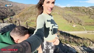 Was Training and Tore Her Pants ???? Cum Ass