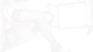 Hairy Milf Surprised by the Voyeur while Fucking