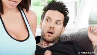 BRAZZERS: Unzip And Slip That Dick - Victoria June on PornHD
